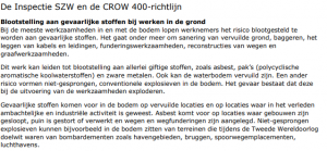 Inspectie SZW toetst toepassing CROW 400-richtlijn niet