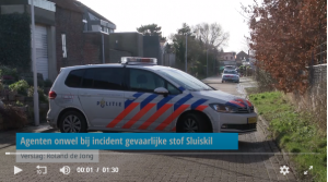Agenten onwel bij incident gevaarlijke stof Sluiskil