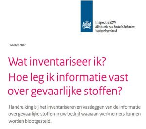 Wat inventariseer ik? Hoe leg ik informatie vast over gevaarlijke stoffen?